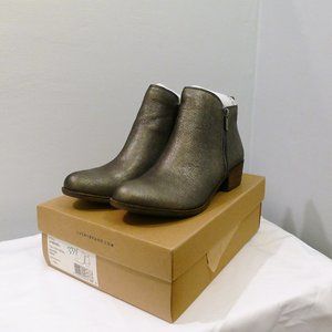 Lucky Brand Basel Pewter Booties